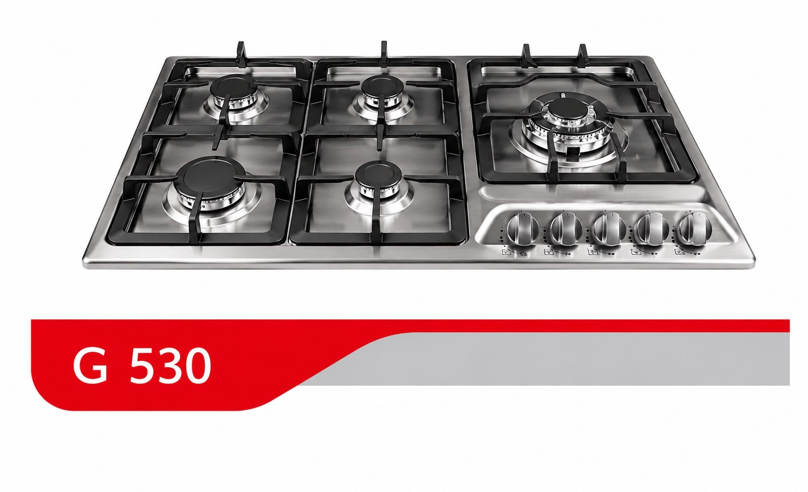 گاز رومیزی ۵ شعله RDC G530