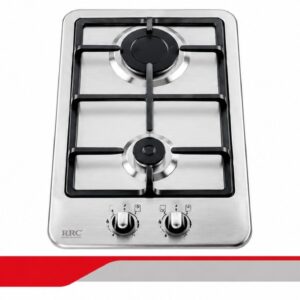 گاز رومیزی استیل ۲ شعله RDC