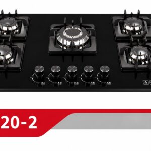 گاز رومیزی ۵ شعله RDC مدل: G520-2